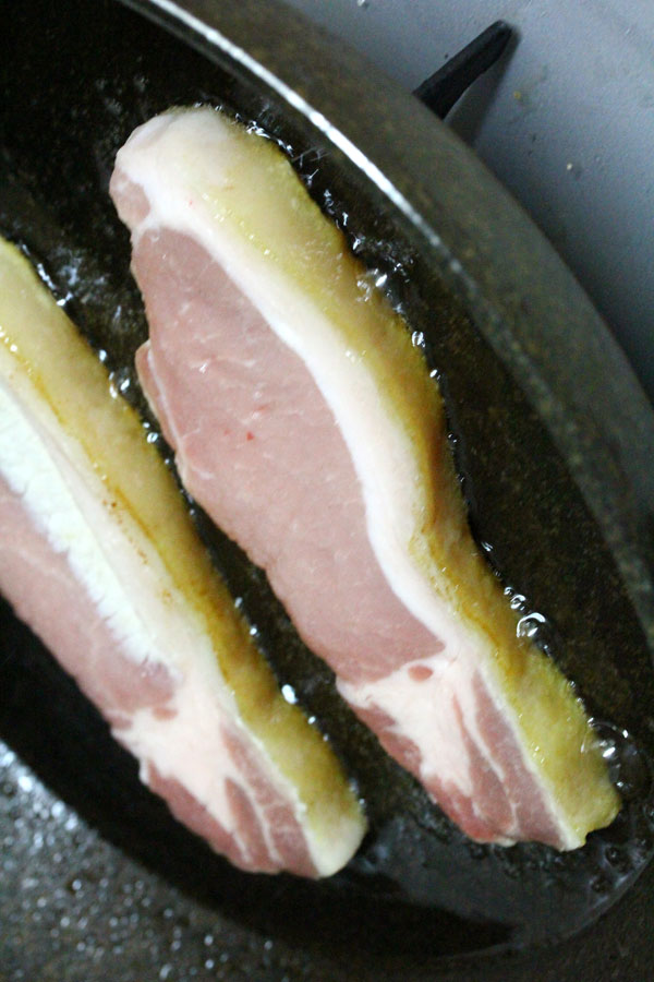 醤油糀マスタードの豚ロース焼