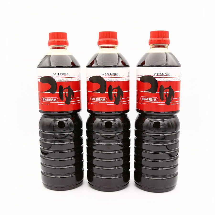 めんつゆ「つゆ」 500ml×5 | 明治24年創業 味噌・醤油蔵元山田屋